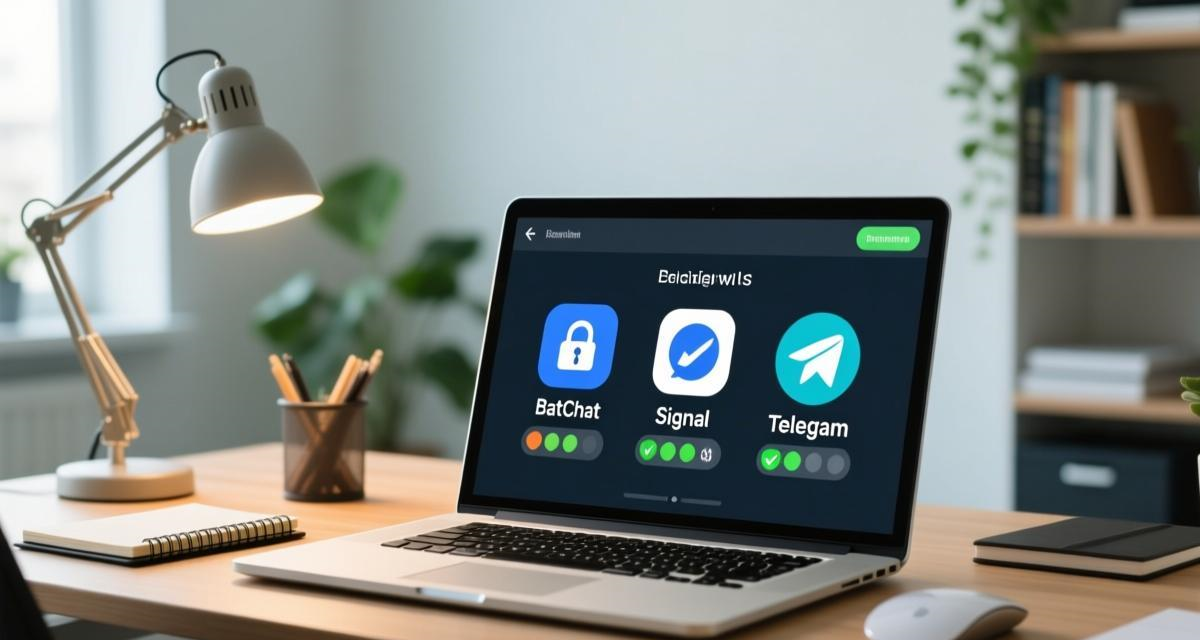 加密通讯软件安全对比BatChat Signal Telegram