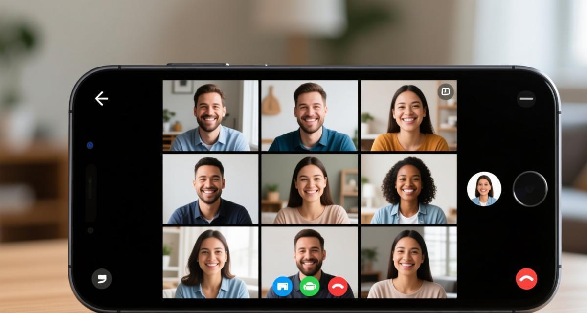 group video call on phone